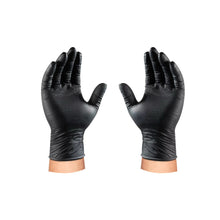Load image into Gallery viewer, MotorPower Care Gloves 8 Mil Heavy-Duty Nitrile Gloves, 1,000 Count (10 Boxes) | Extra Thick, Industrial-Grade, Diamond Grip, Latex-Free, Waterproof, Multi-Purpose Work Gloves (M, L, XL)