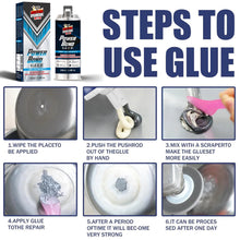 Load image into Gallery viewer, 2 x Automotive Power Bond Glue, Metal Repair Glue, High-Temperature Heat Resistant, Metal to Metal, Plastics and Ceramics, (Pack of 2 = 6.74 oz)