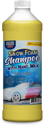 Snow Foam Shampoo with Nano Wax high gloss