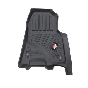 2019-2024 Dodge Ram 1500 Crew Cab New Body (NOT for Classic Models) 3D TPE floor mat latest design, TPE All Weather, Heavy Duty Floor Liner Custom Fit