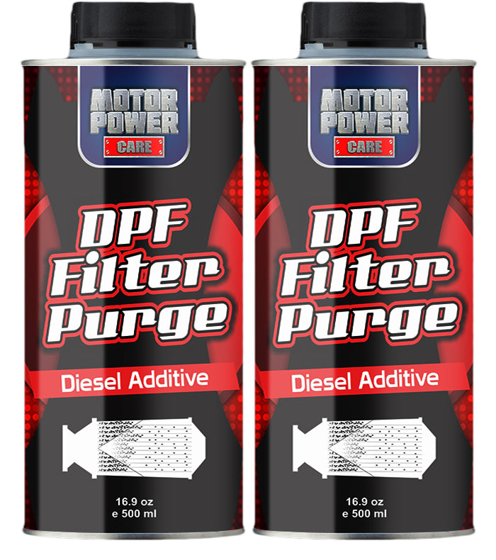 2x cans MotorPower Care DPF Filter Purge: The Most Economical Way to C