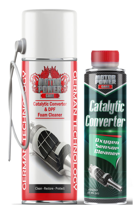 Catalytic Converter Cleaner Kit — Fuel Additive & Foam